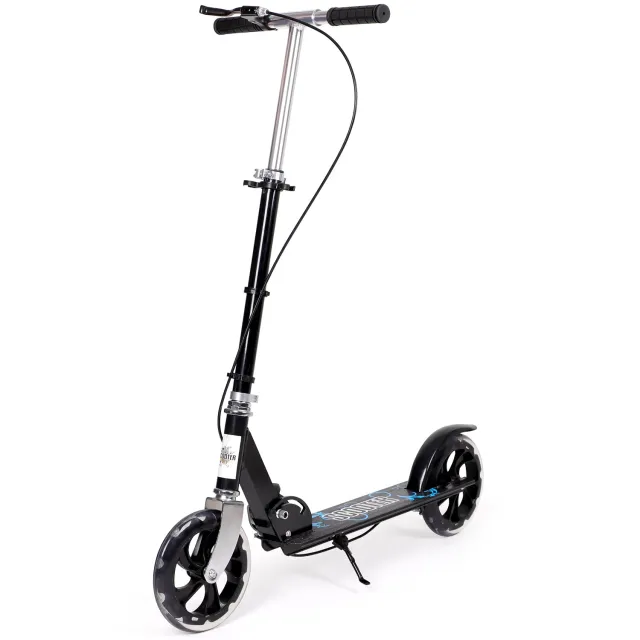 H.yeed sparkcykel svart 200 mm dubbelbroms