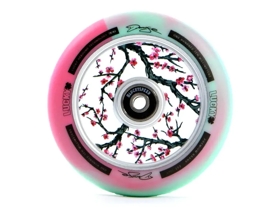 Lucky Lunar Darcy Cherry-Evans sparkcykelhjul 110mm vit