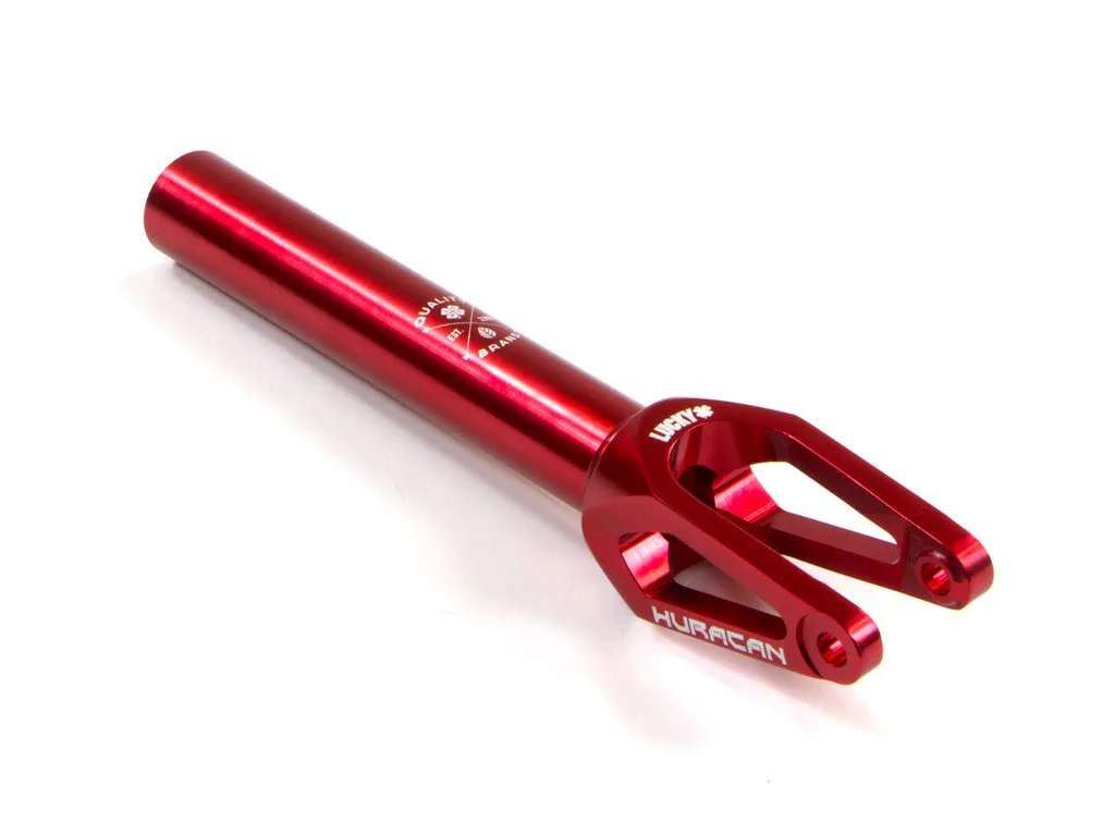 Lucky Huracan HIC framgaffel svart 120 mm