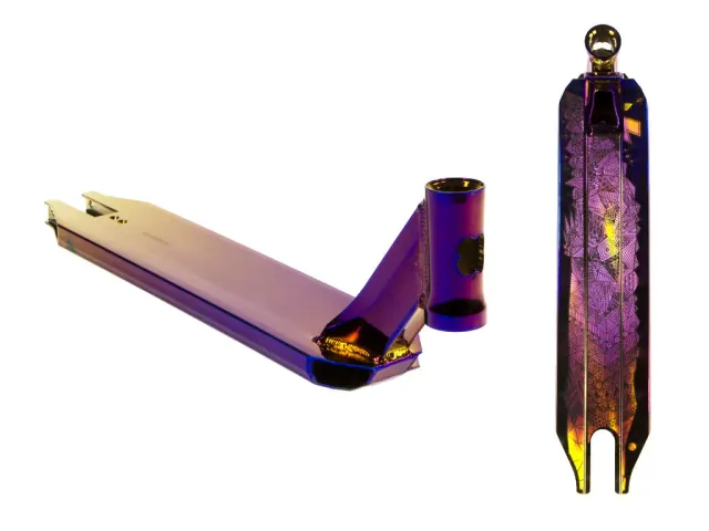 Lucky Covenant sparkcykel deck NeoPurple 20,5 tum lätt aluminium