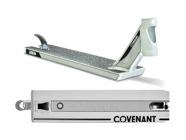 Lucky Covenant sparkcykeldeck 21,5" Brushed Raw bred
