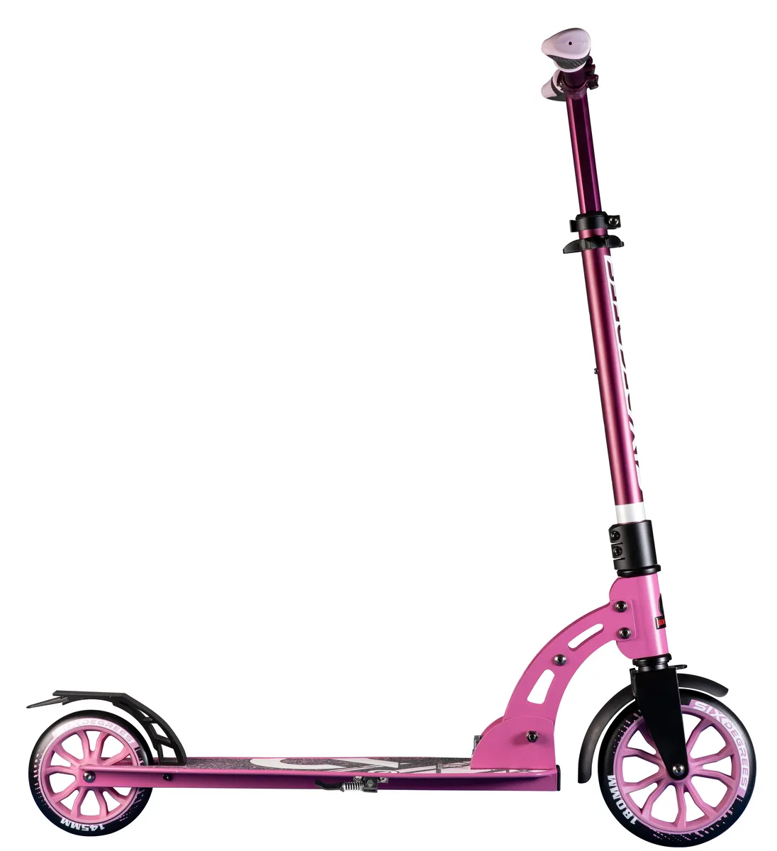 SIX DEGREES Aluminium Scooter Junior 180/145 mm sparkcykel rosa barn