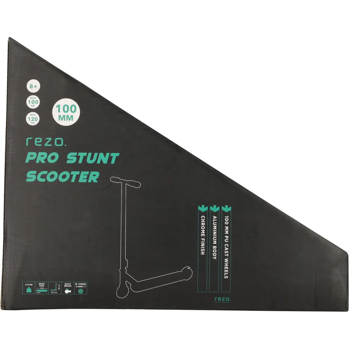 Rezo Instinct Chrome stunt scooter flerfärgad