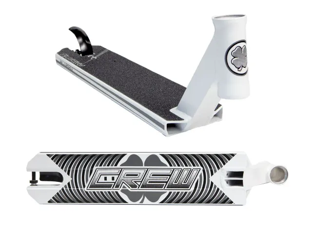 Lucky Crew sparkcykeldeck Svart 19x4,5 aluminium