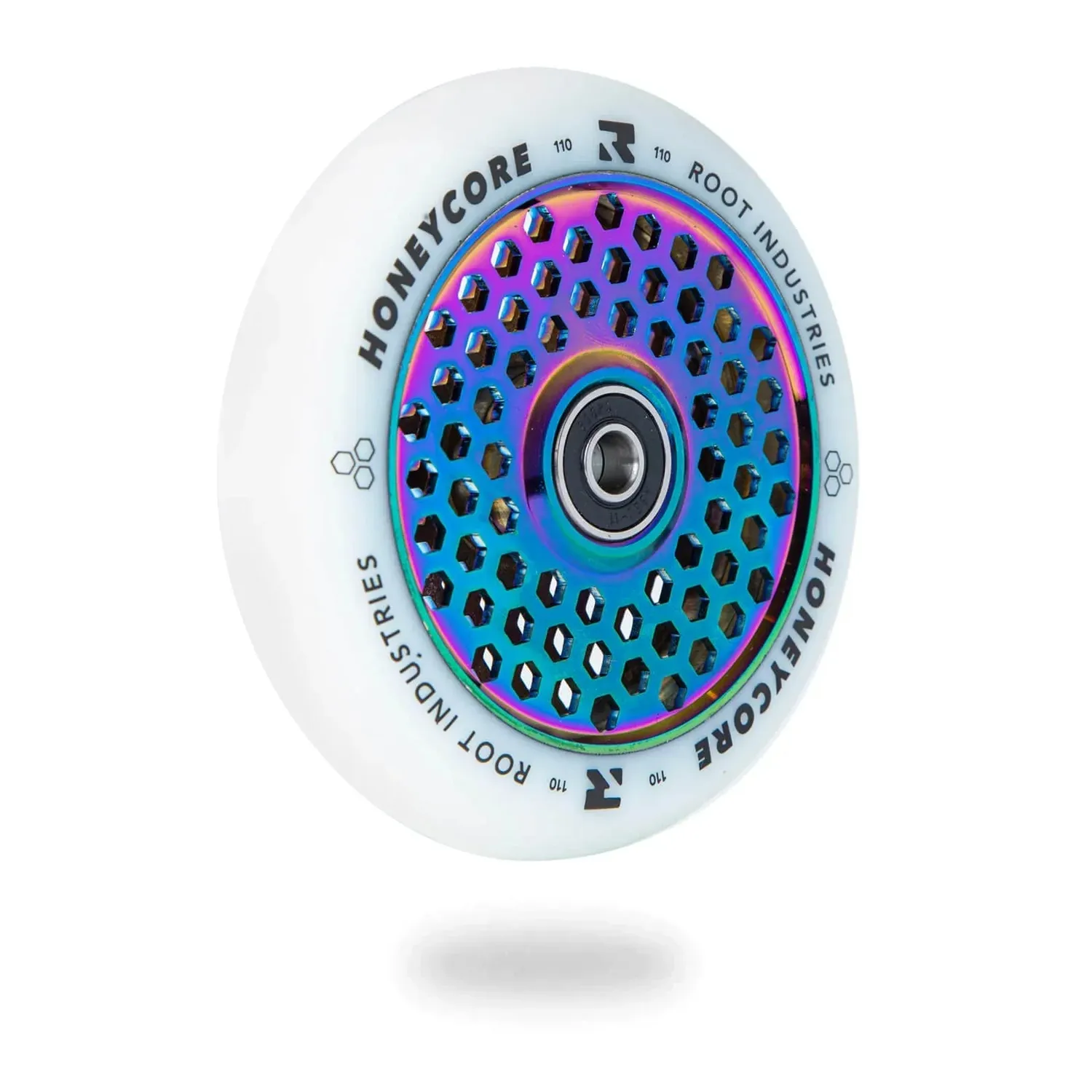 Root Industries HoneyCore 110mm scooterhjul White Rocket Fuel lätt