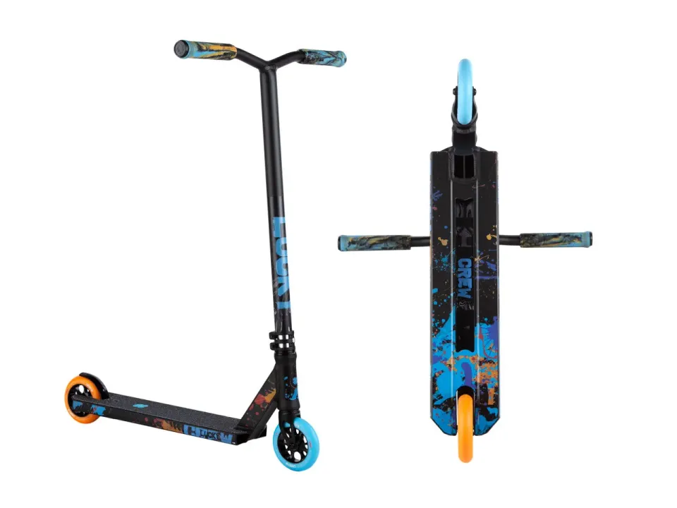 Lucky Crew komplett sparkcykel 110mm hjul nybörjare