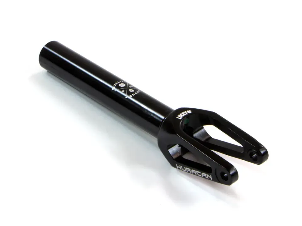 Lucky Huracan HIC framgaffel svart 120 mm