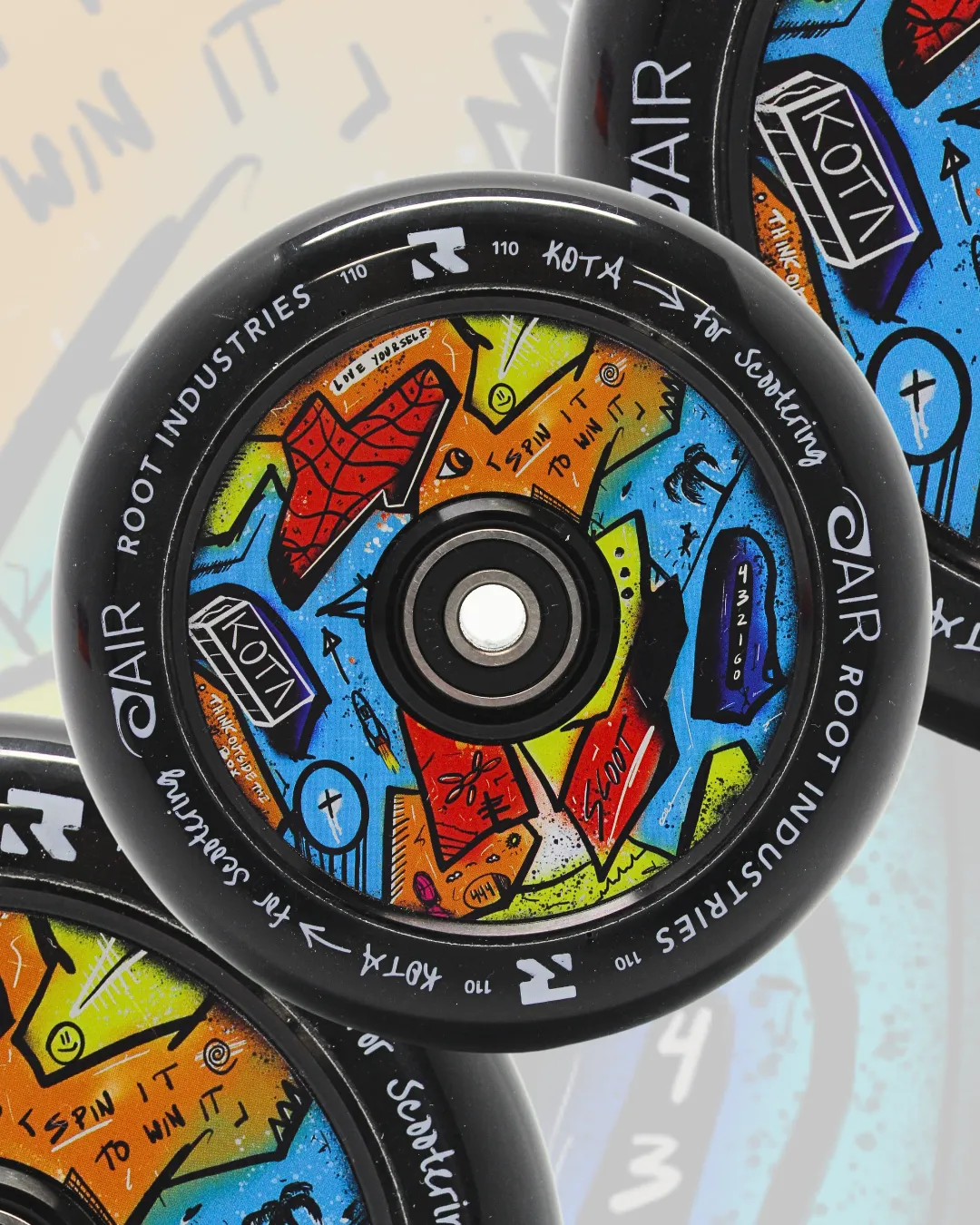 Root Industries x KOTA AIR 110mm hjul Black limited edition