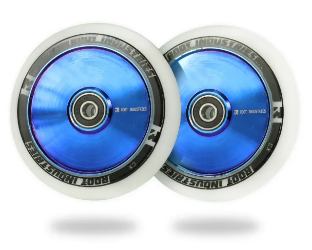 Root Industries AIR 110mm hjul vit/blå