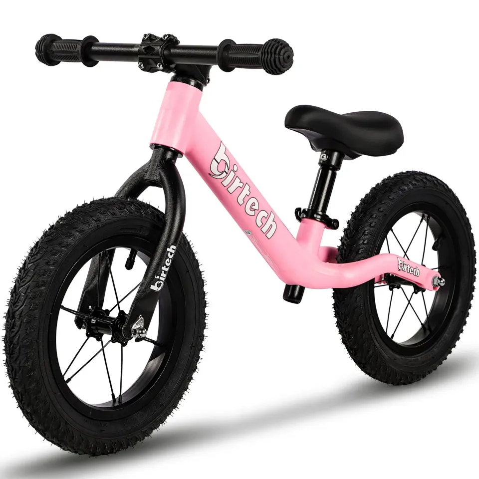 H.yeed Birtech 12 tum balanscykel rosa nylonram luftdäck