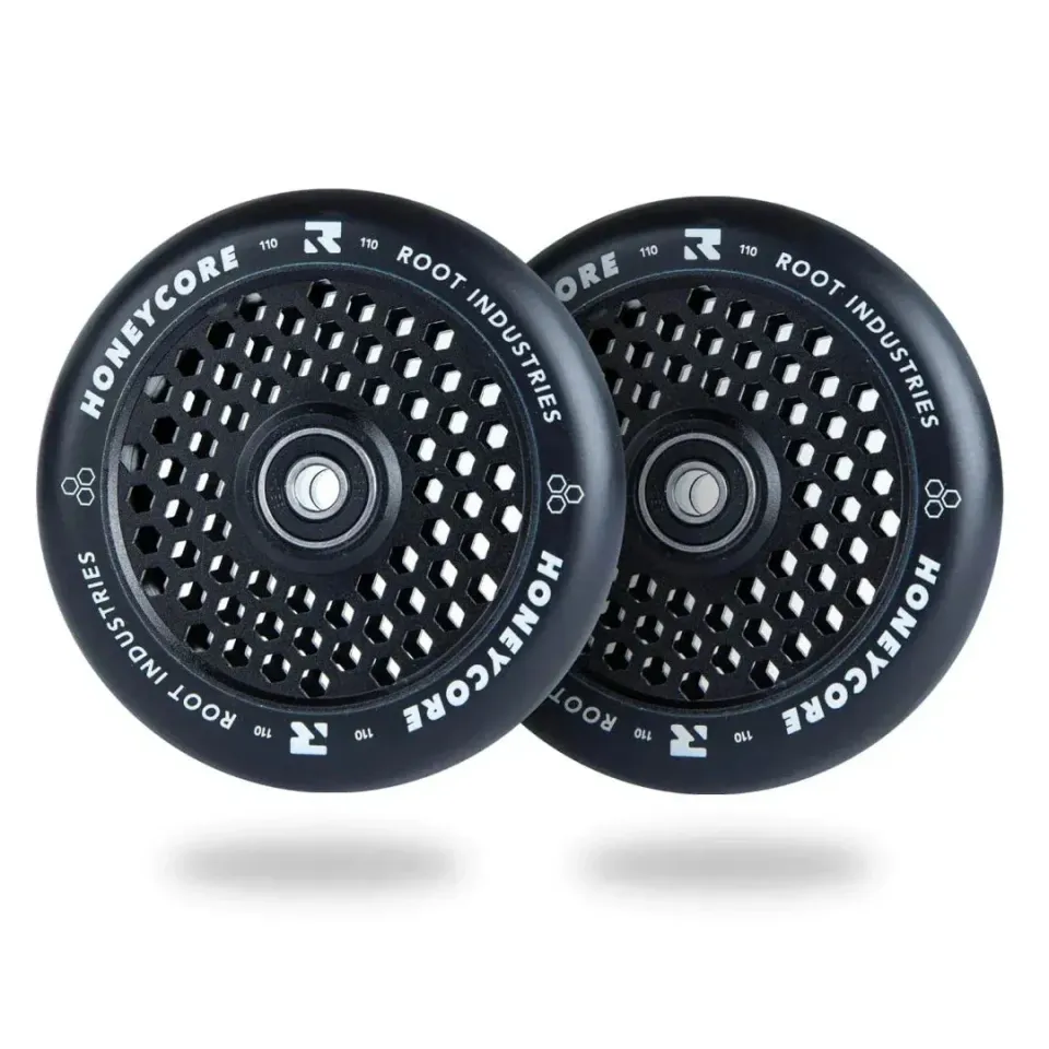 Root Industries HoneyCore 110mm sparkcykelhjul svart/svart stark