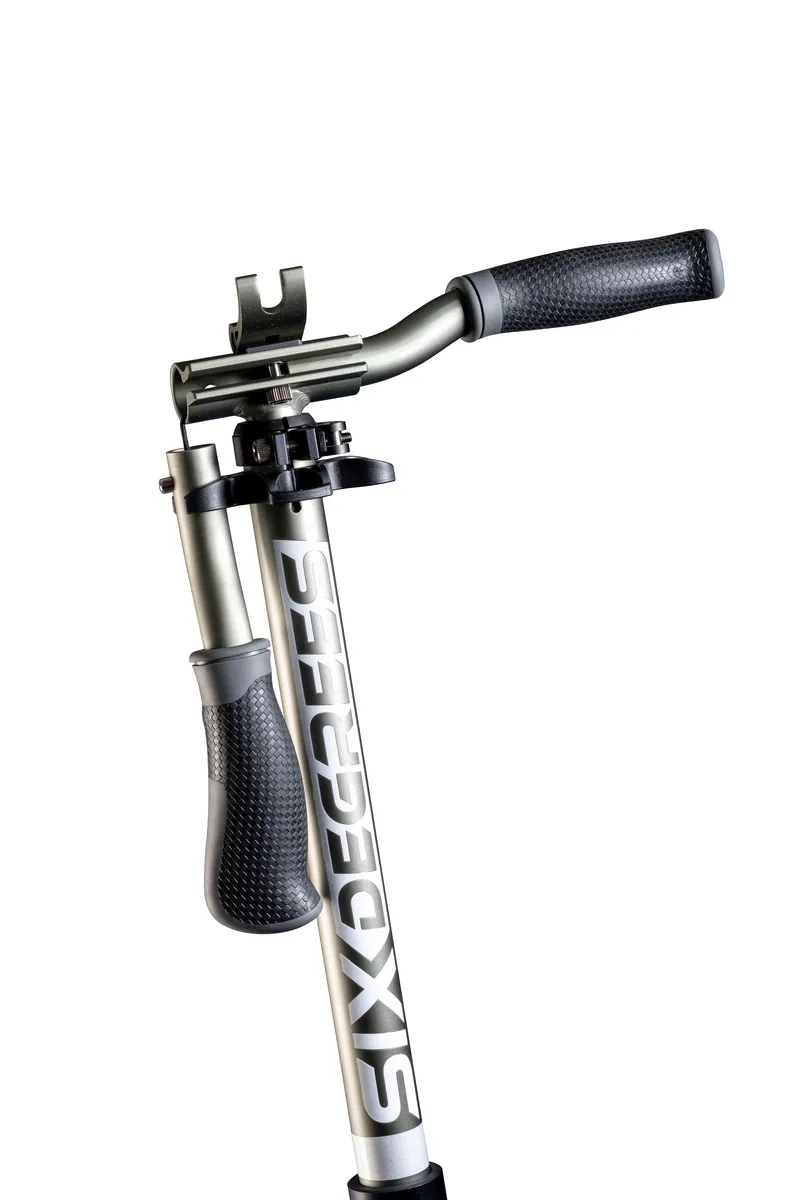 SIX DEGREES Aluminium Scooter 205 mm sparkcykel grå testvinnare