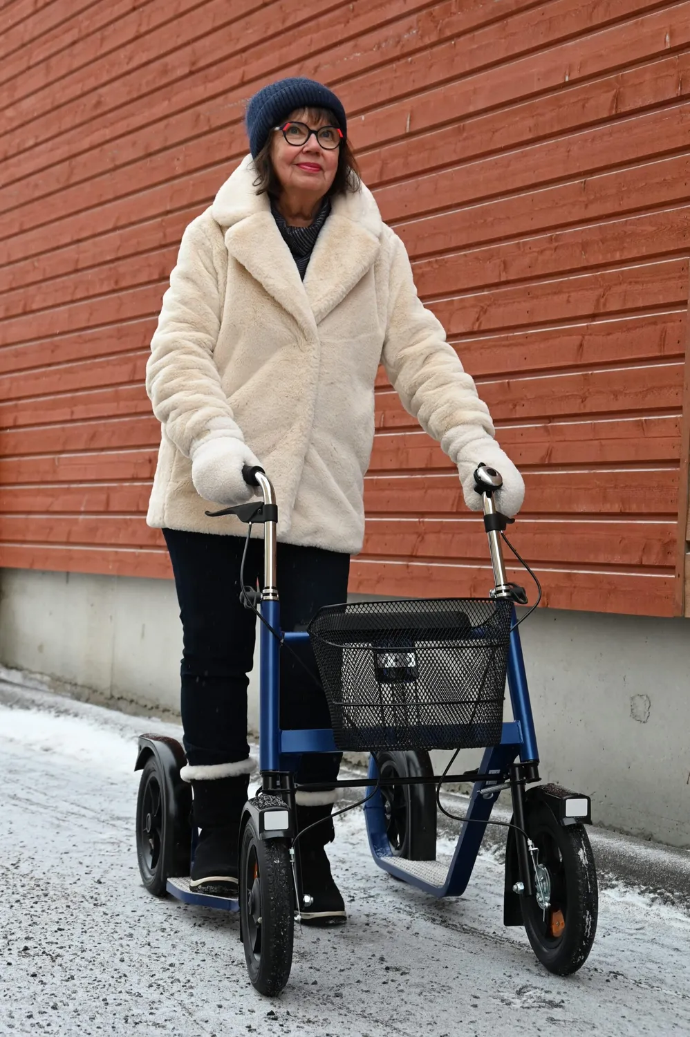 ESLA Kick Roller 3900 sparkcykel 4-hjul trumbroms