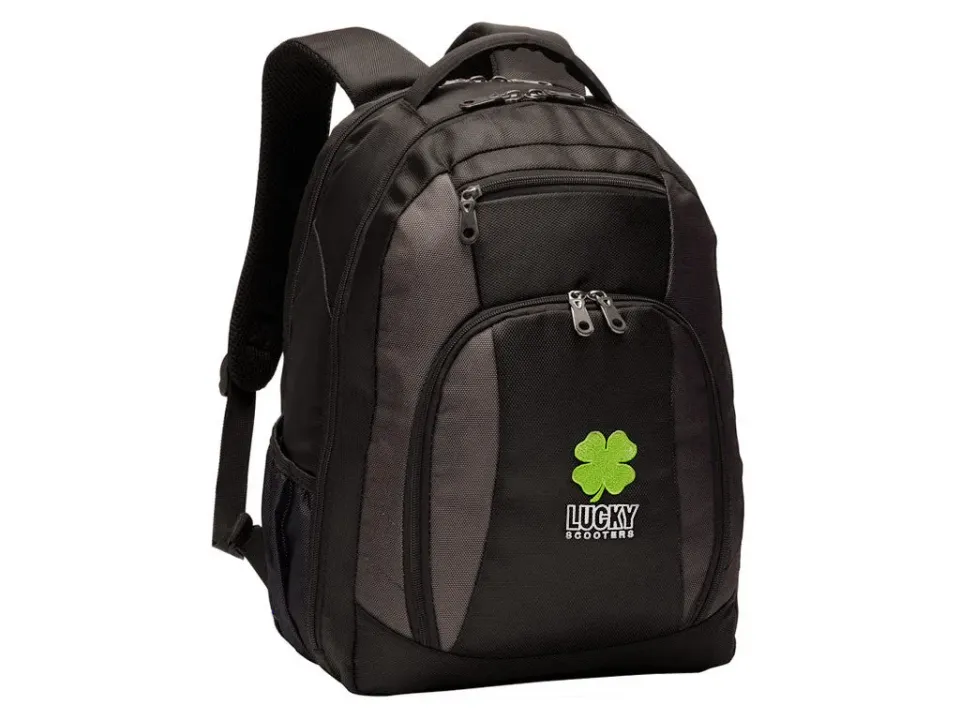 Lucky Logo reseryggsäck svart 26 liter